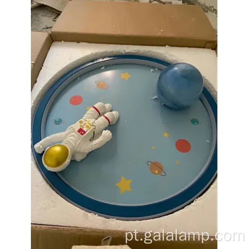 Astronauta sonhador Luz de teto LED